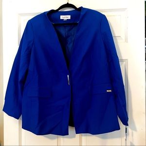 Royal blue Calvin Klein blazer